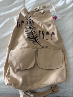 Small duffle backpack NEW W TAGS