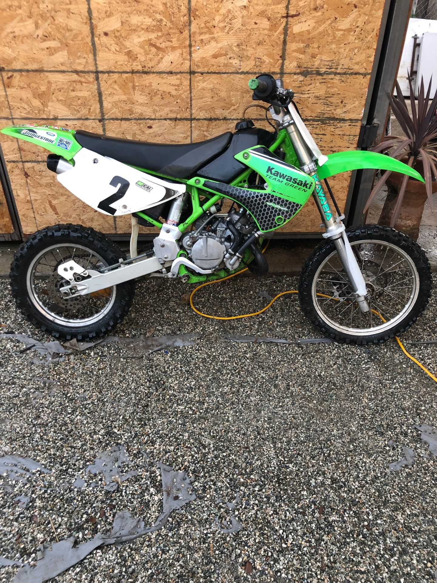 Kawasaki kx85 dirt bike