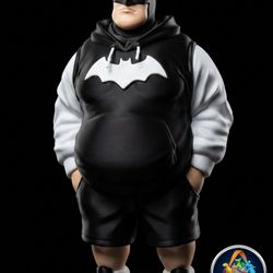 Batman Fat PRINT 3d