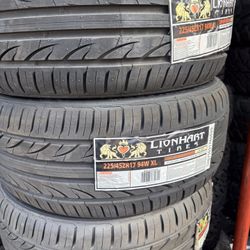 225/45ZR17 Lionhart Tires 