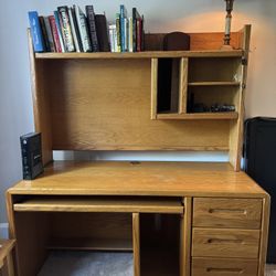 Desk/Bookshelf