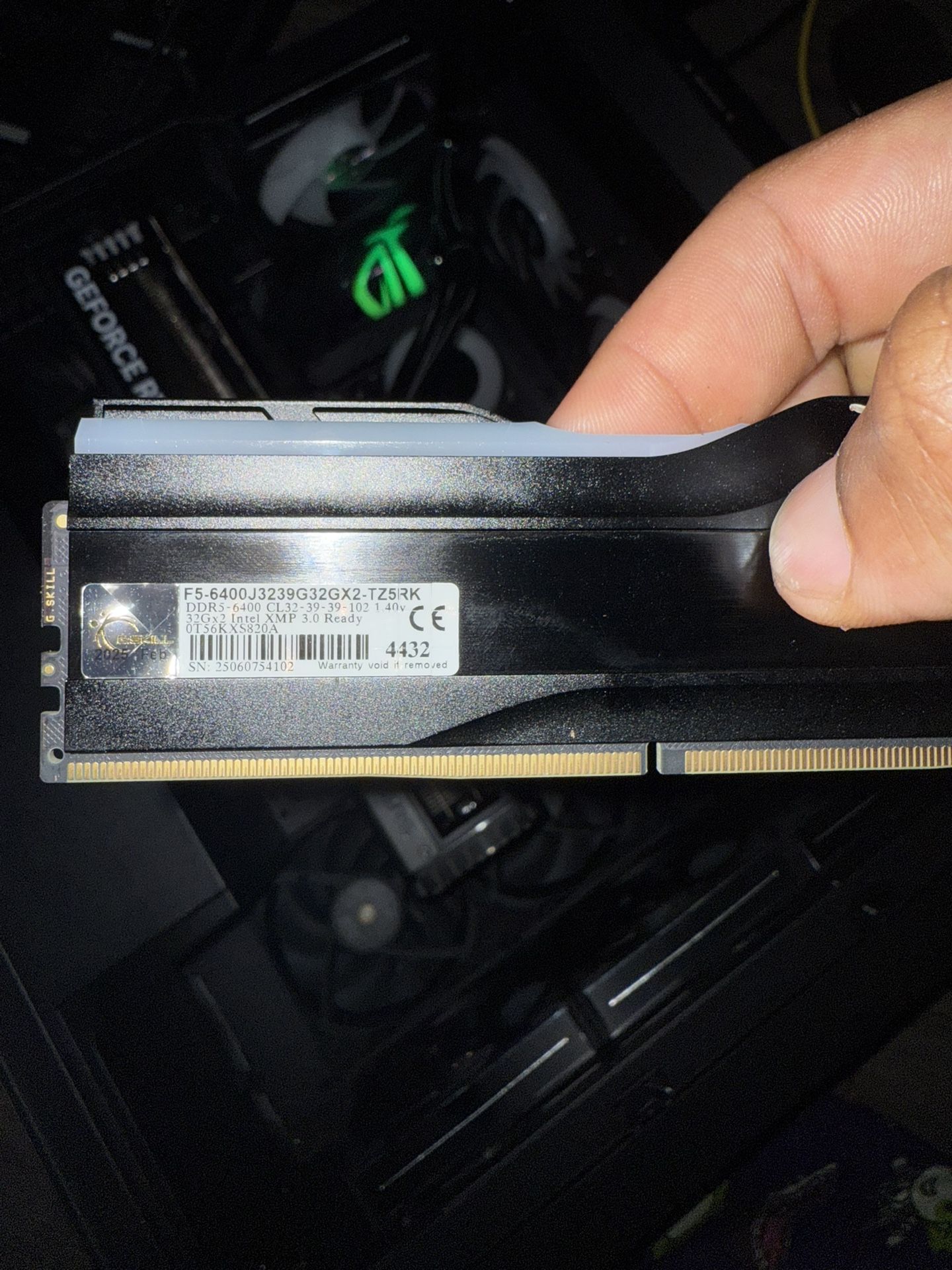 64gb Kit……2x32gb Trident Z5 Rgb 6400