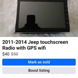 Touchscreen Radio With GPS And Wifi 