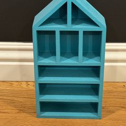 Blue Wooden Shadow Box