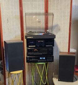 Complete Vintage 5-Piece Audiophile Stereo System