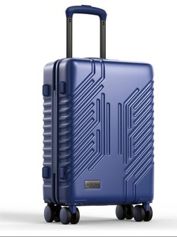 Brand New 20-inch Carry On Luggage Airline Approved - PC+ABS Lightweight Suitcase with Built-in TSA Lock