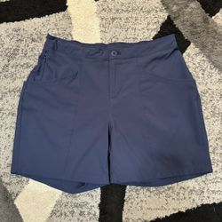 Patagonia Blue High Spy Lightweight Outdoor 6” inseam Shorts size 8