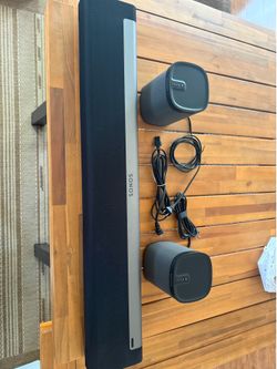 Sonos Bar Gen 1 plus 2 Sonos Play One (pre Alexa)