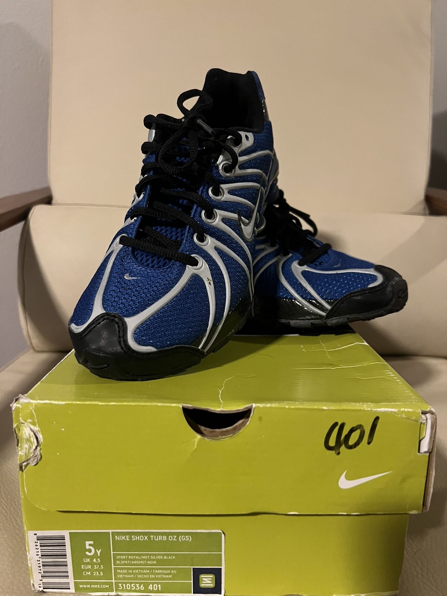 NIKE SHOX TURB OZ (GS) 5Y