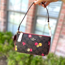 Coach Nolita 19 In Signature Canvas With Ornament Print