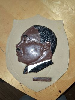 Vintage M L K sculpture