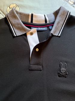 Black Psycho Bunny Polo