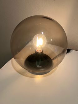 Glass Table Lamp
