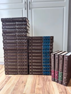 Encyclopedia Britannica Complete 15th Edition Set (1985) – 33 Volumes