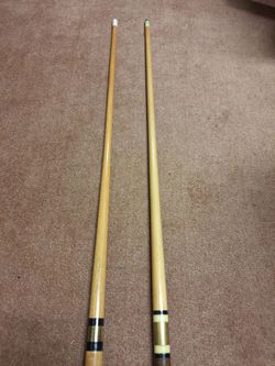 2x Pool Cue Sticks Billiards/Nice~MakeMeAnOffer!~