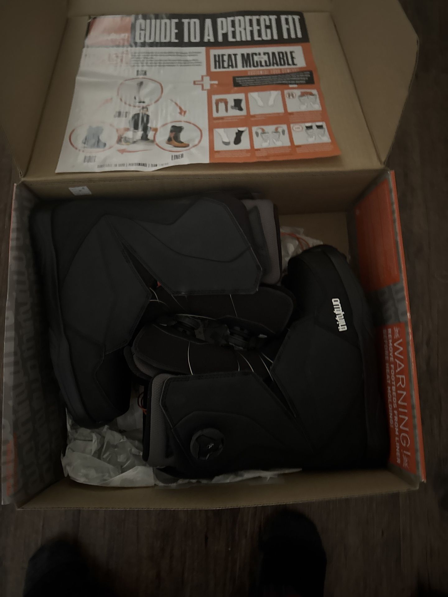 ThirtyTwo Lashed Double BOA Snow boots Size 9 Men’s 