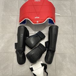 Martial Arts Sparring Gear For Kids (size 3)