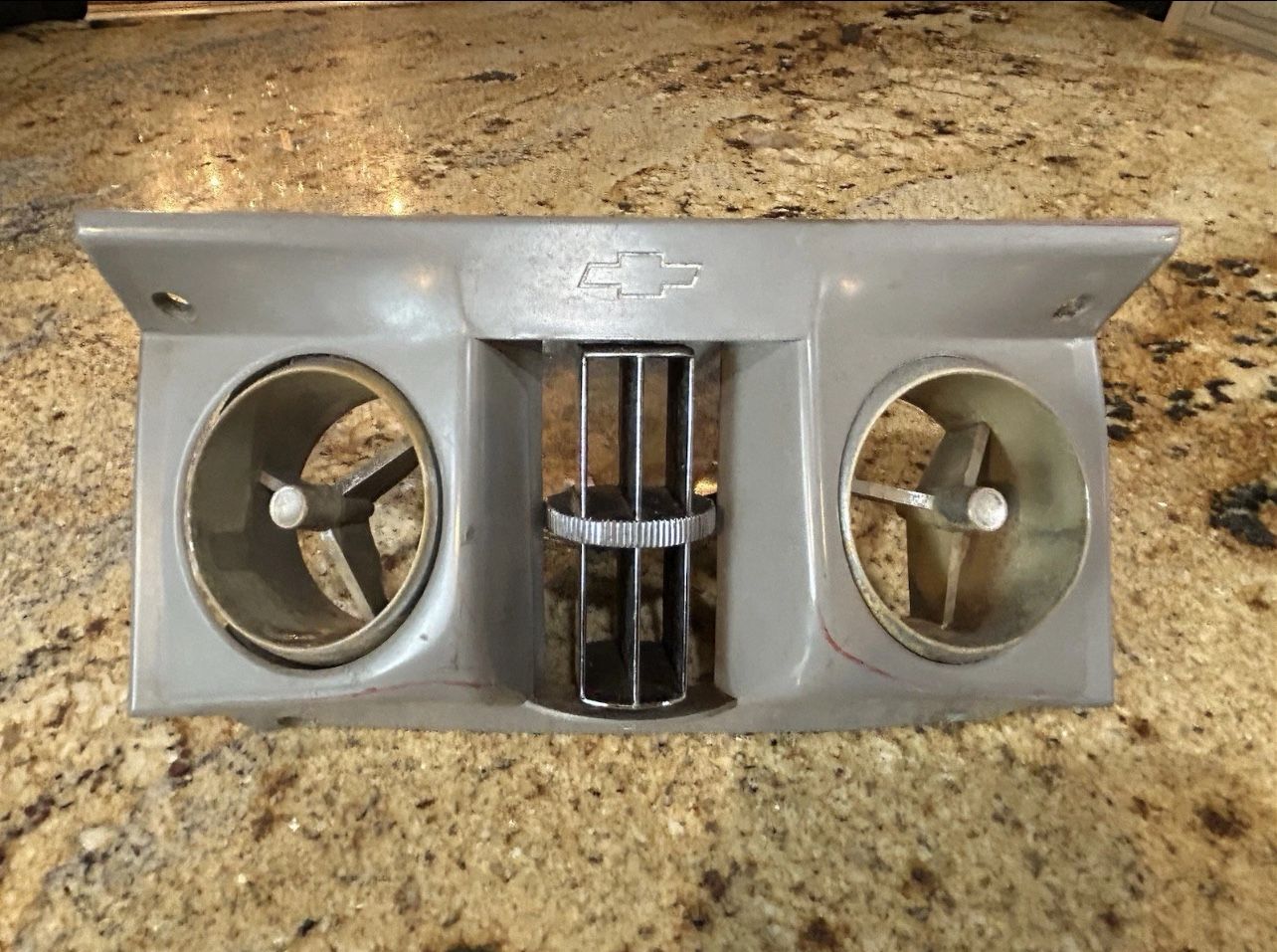 63-65 Chevy C10 AC Bezel