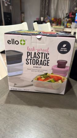 Ello Plastic Storage 