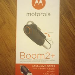 Motorola Boom 2 + Wireless Headset 