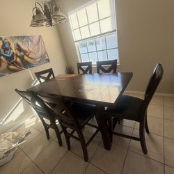Dining Table Set 6 Chairs