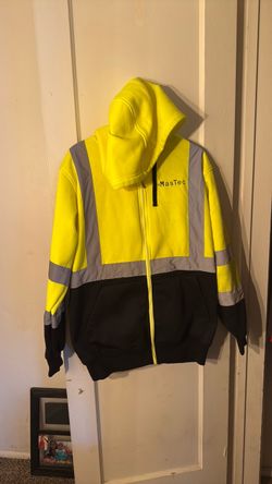 hi-vis or high-visibility clothing sweater