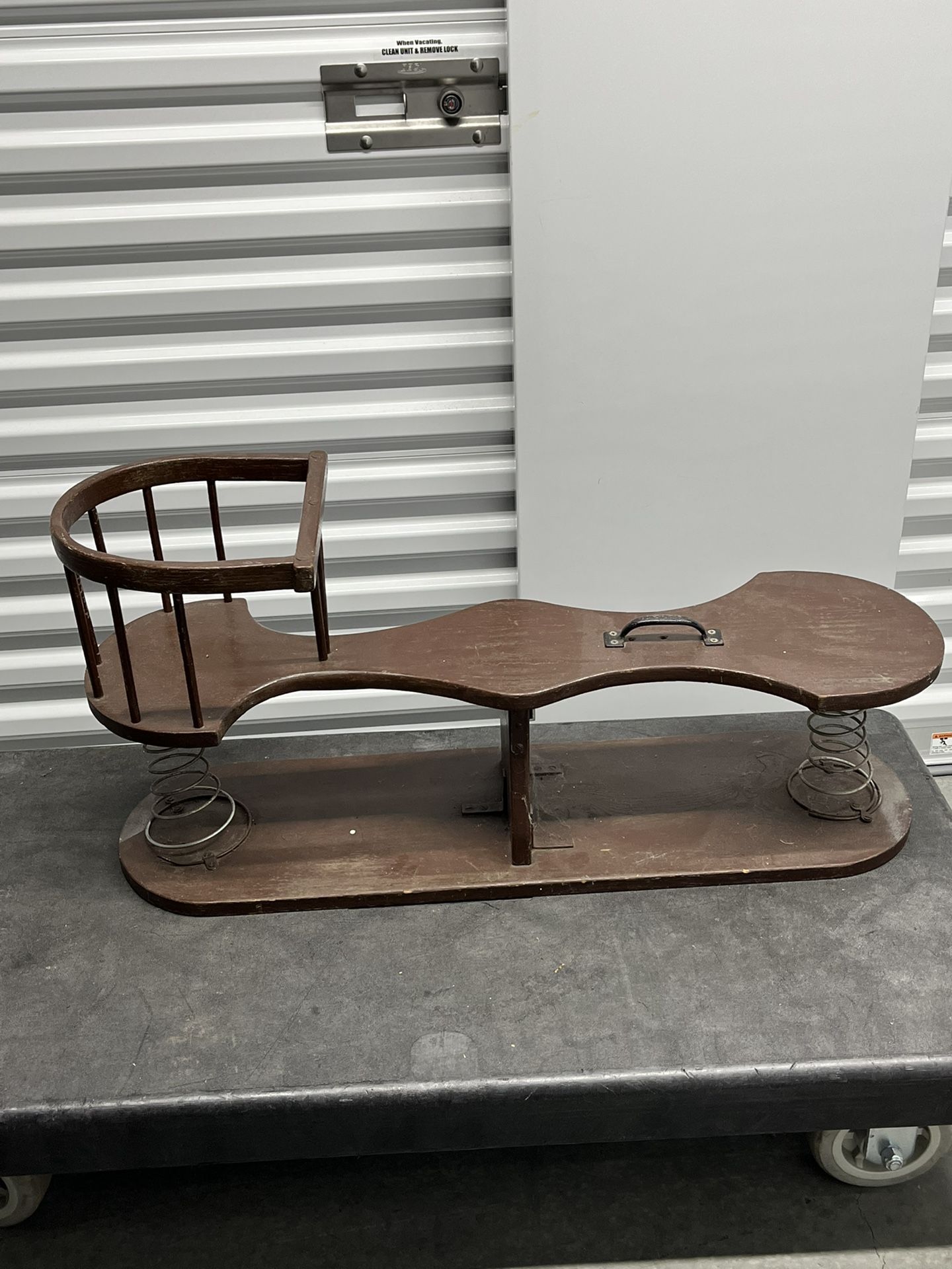 1930 Homemade Baby Bouncer