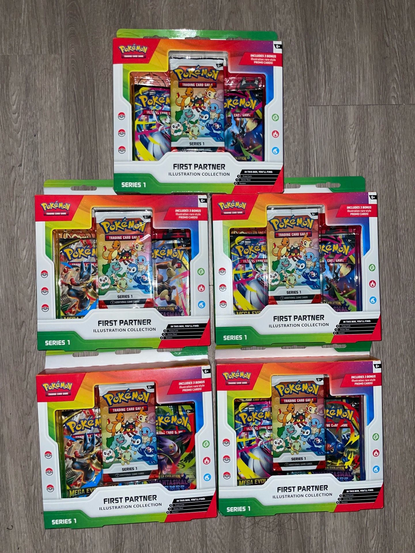 First Partner Boxes Pokemon; First partner illustration boxes for Sale in Houston, TX - OfferUp