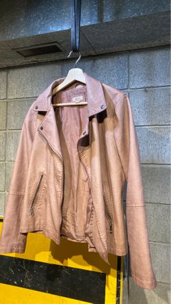 Style & Co faux leather jacket M