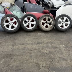 2008 Lexus RX350 Complete Wheels Tire Size 235/55/18 $350