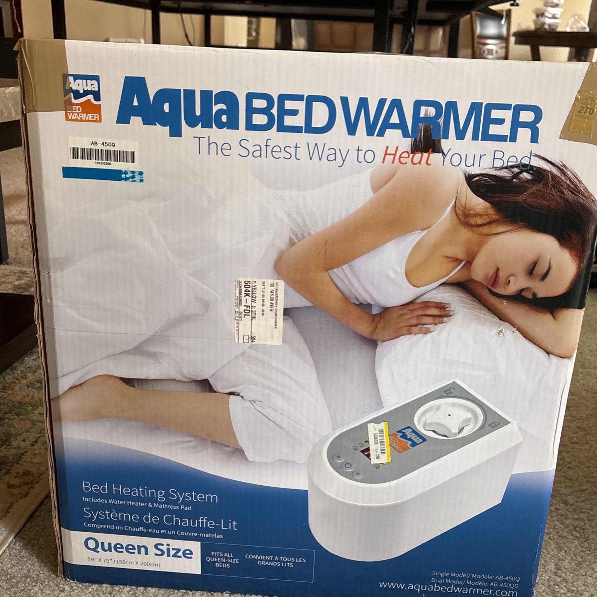 Aquabed Warmer Bed Heating System EXCELLENT CONDITION