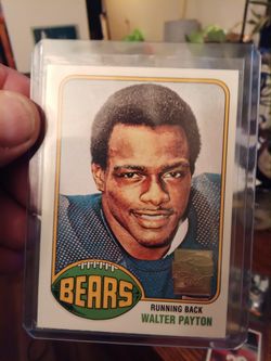 Walter Payton Rookie  Archives, , All Pro, Painted Profile