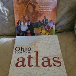 Discover Ohio Magazine Fall/Winter 2004-2005 And A 2004 Ohio Atlas Used