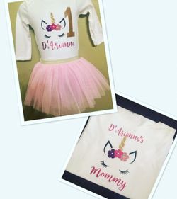 Custom Birthday shirt sets