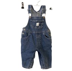 The Little Arizona Jean Company Blue Baby Overalls Coveralls Bears  