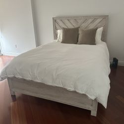 Queen Mattress And Bed Frame 