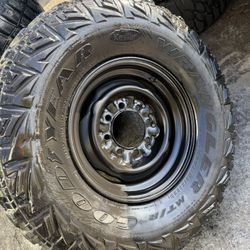 16” 4 wheels & tires 1996 Ford F250 8 lug or chevy 2500 HD
