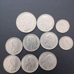 Vintage Venezuelan Coins