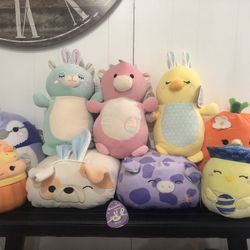 Easter squishmallow lot of 9