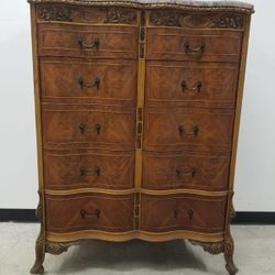 1900 Antique Tall Dresser 