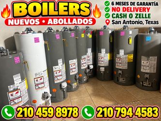 🔥 BOILERS TOTALMENTE NUEVOS 🔥  Boilers completamente nuevos. El único detalle son algunos golpes o rayones en la parte exterior, únicamente estético