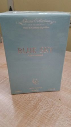 BLUE SKY Men Perfume EDT Fragrance Spray 3.4 oz 100 ml