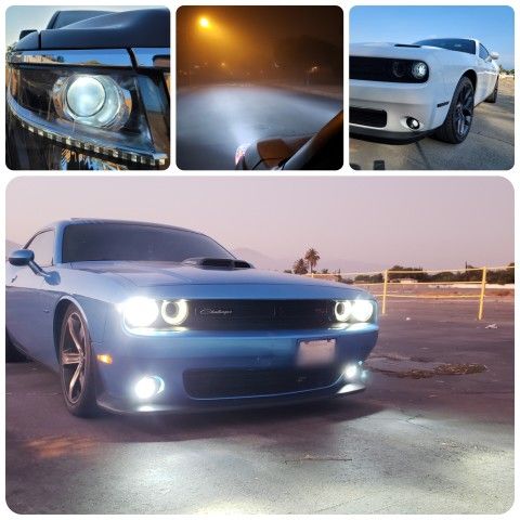 LED Headlight Bulbs 6K Super Bright Car Auto Parts Repair Detailing