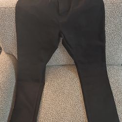 Men's black jeans