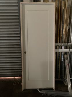 30” wide by 80” high, INTERIOR SOLID CORE DOOR PREHUNG 2/6 x 6/8 30” x 80”