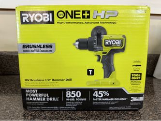 18V Ryobi Hammer Drill (Tool Only)