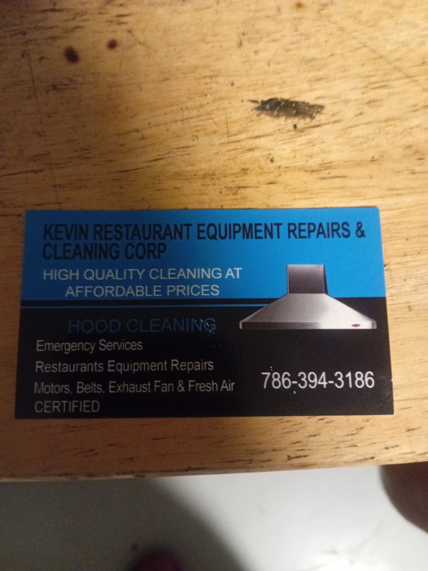 Filter and Hood Cleaning services