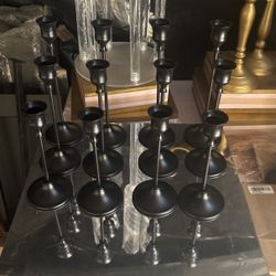 Set Of Candle Holders 12