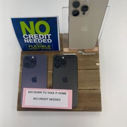 Apple iPhone 14 Pro Max Unlocked -90 Day Warranty-$1 DOWN-NO Credit Needed