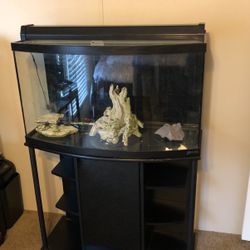 48 Gallon Curved Aquarium 